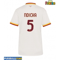 AS Roma Evan Ndicka #5 Auswärtstrikot Frauen 2026-27 Kurzarm